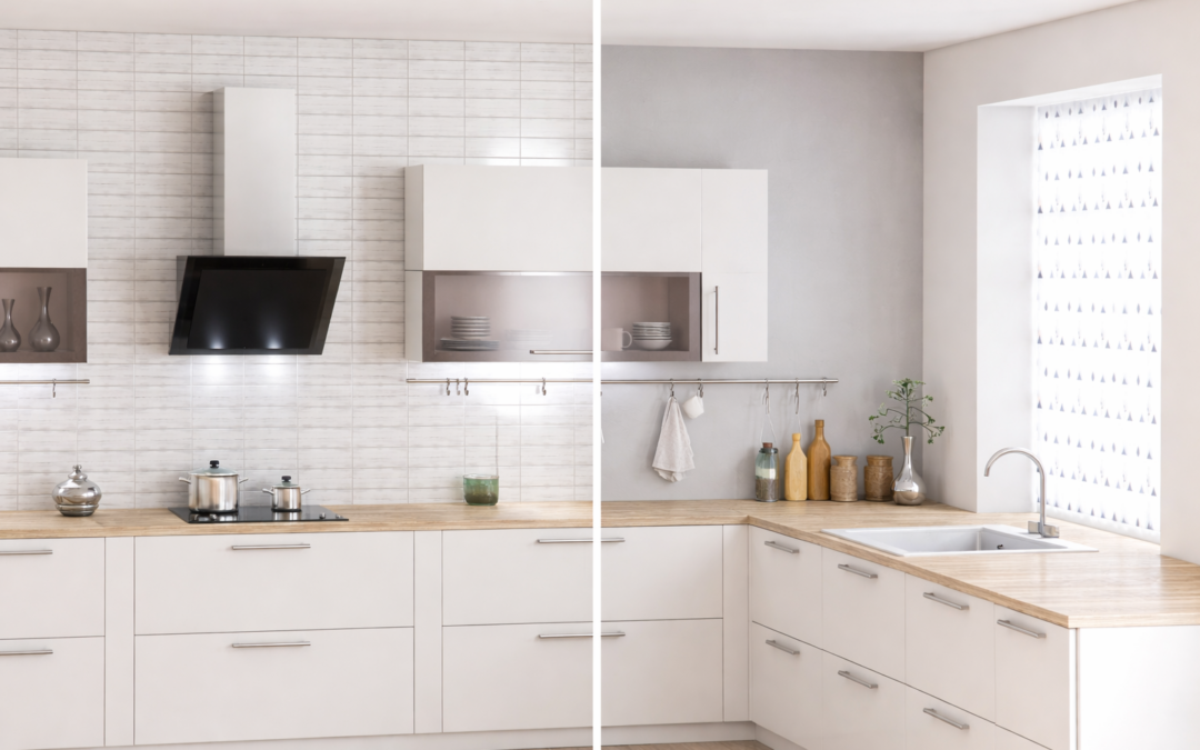 Azulejos en toda la cocina o solo en zonas clave: qué conviene más